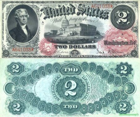 2 dollars series 1878