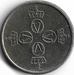 монета 25 эре